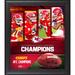 Kansas City Chiefs Framed 15" x 17" 2020 AFC Champions Collage