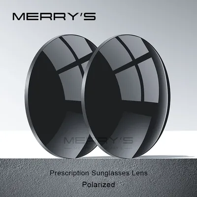 MERRYS – lunettes de soleil polarisées P2 série 1.56 1.61 1.67 pour myopie Prescription CR-39