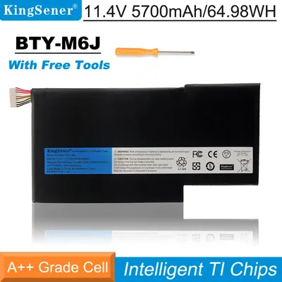 KingSener – batterie BTY-M6J pour ordinateur portable MSI GS63VR GS73VR pour tablette PC BP-16K1-31