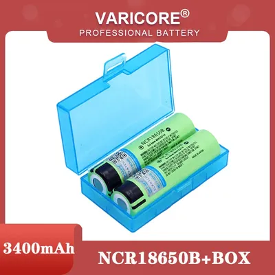 VARICORE — Batterie Li-ion rechargeable pour piles de lampe de poche boîte de rangement