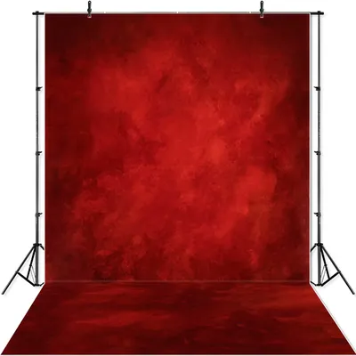 NeoBack-Arrière-Plan de Photographie Abstraite en Vinyle Immersion Rouge Foncé Vieux Maître