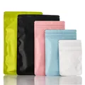 Sacs d'emballage en Mylar métallique Double face à fermeture éclair sacs en plastique anti-odeur
