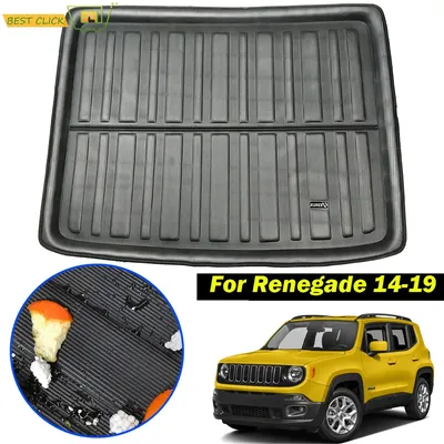 Tapis de Sol Imperméable pour Jeep Renegade 2014-2019 Nik Coffre Arrière Doublure de Coffre