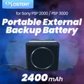OSTENT-Chargeur de batterie externe portable 2400mAh pack de stockage pour Sony PSP 2000 3000