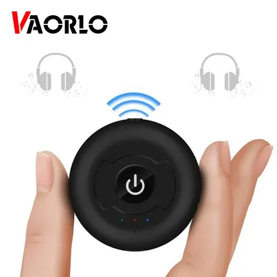 VAORLO-Transmetteur audio Bluetooth 5.0 multipoint adaptateur stéréo sans fil faible latence TV