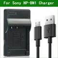 Lanfulang NP-BN1 NP BN1 NPBN1 USB Chargeur De Batterie pour Sony DSC W510 W520 W530 W550 W560 W570