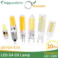 KaguyahRob-Ampoule LED en céramique à intensité variable haute luminosité G4 G9 E14 G4 220V