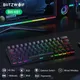 Clavier mécanique Bluetooth sans fil BlitzWolf Commutateur Gateron RGB 63 Disposition des touches