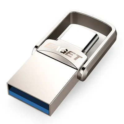 EAGET CU20 – Mini clé USB 3.0 en métal OTG 32 go 64 go Type C haute vitesse
