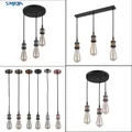 Lampe Suspendue Industrielle en Fer de Style Rétro Luminaire Décoratif d'Nik Idéal pour un Loft