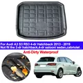 Polymères de coffre arrière de voiture pour Audi Cargo EscalBoot Liner Tapis Protecteur de sol