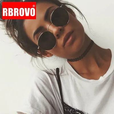 RBROVO – lunettes De soleil classiques ovales Vintage pour femmes/hommes verres miroir Street Beat