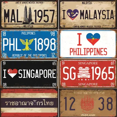 Country Vintage Metal Sign for Home Decor Feel Signs Plate Wall Poster Malaisie Philippines
