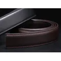 EnvironMens-Ceinture en cuir fendu large pour homme ceinture automatique accessoires de haute