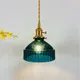 Lampes suspendues d'intérieur japonaises décoration de Shoaria en verre lampe de face LED en