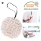 Lingette bactériostatique petite serviette boule cuisine douce peluche Chenille serviette suspendue