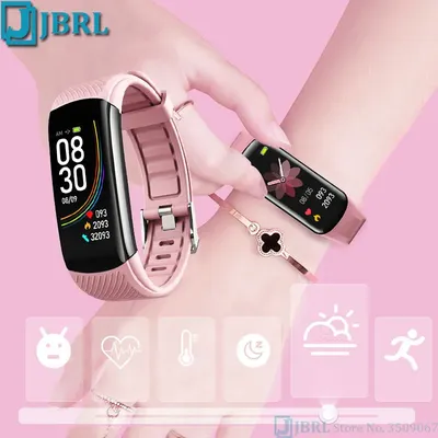 Montre connectée pour Android et IOS bracelet électronique avec moniteur d'activité physique et de