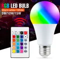 CanLing-Ampoule magique LED colorée lampe intelligente à distance IR sans fil RGB RGBW 240V 5W