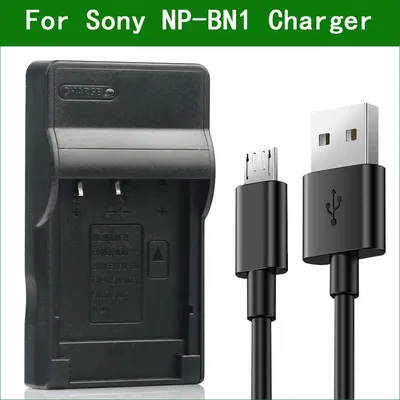 LANFULANG – chargeur de batterie USB pour Sony NP-BN1 NPBN1 BC-CSN et cyber-shot DSC-W620 DSC-W630