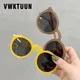 VWKTUUN – lunettes de soleil rondes pour femmes verres solaires de luxe UV400 Vintage pour le