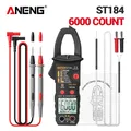 ANENG ST184 pince amperemetrique 6000 points True RMS testeur de tension AC/DC courant AC Hz