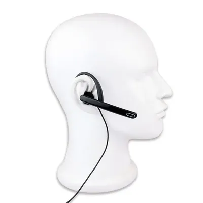 1 pièce 2 Pin oreille barre écouteur micro PTT casque pour MendBAOFENG Walperforated Talkie UV-5R