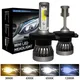 PAMPN2-Ampoule LED pour Voiture Mini H7 H4 H11 H1 H8 H3 H9 9005 HB3 9006 HB4 Hi-Lo Beam