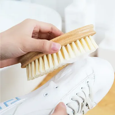 Brosse à linge en bois douce et durable outil de nettoyage 007 chaussures de travail brosse à