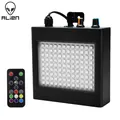 ALIEN-Stroboscope à 108 LED RGB avec Télécommande Effet d'Éclairage de Scène Son Security é pour