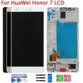 Pour HuaWei Honor 7 LCD Écran Tactile Avec Cadre 5.2 Pouces PLK-TL01 PLK-L01 PLK-UL00 PLK-AL10 LCD