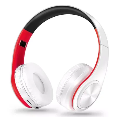 Écouteurs sans fil avec Microphone stéréo numérique carte casque Bluetooth lecteur MP3 Radio FM