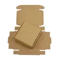 Boîtes d'emballage en papier kraft faites à la main boîte en carton marron cadeaux de fête de
