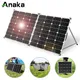 Anaka-Panneau solaire pliable régulateur 12V chargeur cellulaire/système 100W 160W 200W 10A