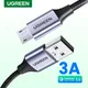 UGREEN – Câble micro USB 2.0 3A pour Android et Samsung Galaxy S7 S6 Note de charge rapide