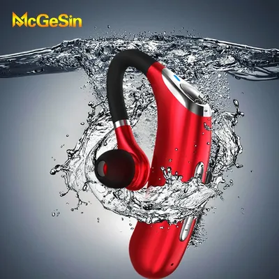 Écouteurs sans fil Bluetooth M50 IPX7 étanche réduction du bruit musique oreillettes avec micro