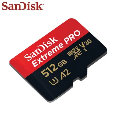 SanDisk-Carte Micro SD Extreme Pro SDXC 1 To 512 Go 256 Go 128 Go 64 Go 32 Go U3 V30 A2