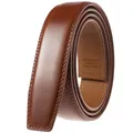 Ceinture large en cuir véritable pour homme cuir de vachette de haute qualité sangle de créateur