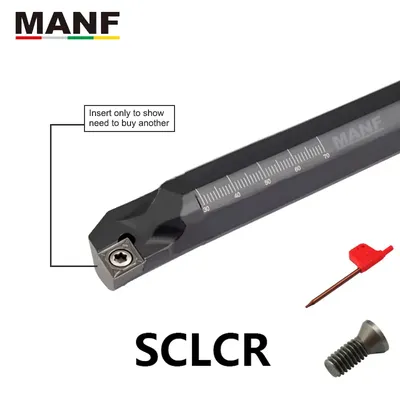 MANF outil de tournage SCLCR S10K-SCLCR06 barre d'alésage de tour interne outils en carbure de