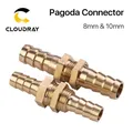 Cloudray – tête de pagode en cuivre 8mm et 10mm pour tuyau d'eau Tube de liquide tuyau de gaz