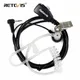 Retevis 1Pin Talkie Walkie Écouteur PTT MIC Réduction du Bruit Casque Émetteur-Récepteur Pour