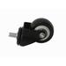 FixtureDisplays PU Stem Wheel 360 Degree Rotation Swivel Furniture Caster Non-Locking Castor | 3.54 H x 1.57 W x 1.97 D in | Wayfair 400700-4PK