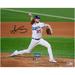 Dustin May Los Angeles Dodgers Autographed 8" x 10" 2020 MLB World Series Champions Pitching Photograph