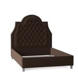 My Chic Nest Amanda Upholstery Standard Bed Upholstered in Brown | 64 H x 74 W x 90 D in | Wayfair Amanda Bed-554-1041-1130-Old Gold-CK