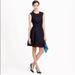 J. Crew Dresses | J. Crew A-Line Perforated Black Sleeveless Dress | Color: Black | Size: 0