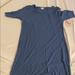 Lularoe Dresses | Brand New With Tags Lularoe Julia Dress | Color: Blue | Size: Xl