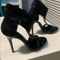 Ralph Lauren Shoes | Black Ralph Lauren High Heel Made In Italy | Color: Black | Size: 9.5