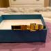 Michael Kors Jewelry | Michael Kors Buckle Bracelet | Color: Black/Gold | Size: Os