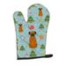 The Holiday Aisle® Silloth Boxer Oven Mitt Polyester in Brown | 8.5 W in | Wayfair E1510AFE8CC6403DA307E9833BF73DC1