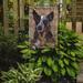 Millwood Pines Bessler 2-Sided Garden Flag, Polyester in Gray/Black | 15 H x 11 W in | Wayfair 4D3FBD57A11549B3A50D502FAA133062