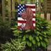 Trinx American 2-Sided Polyester 15 x 11 in. Garden Flag in Blue/Red | 15 H x 11 W in | Wayfair BC771F0026134F30B1B316B8D616D37E